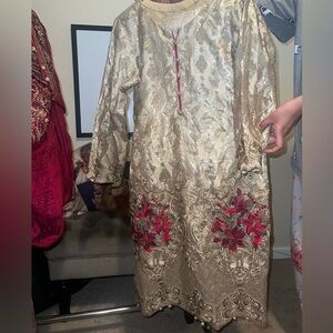 Large desi party dress